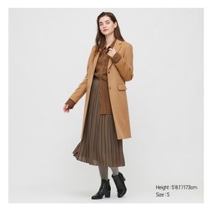 Women Wool Cashmere Chester Coat